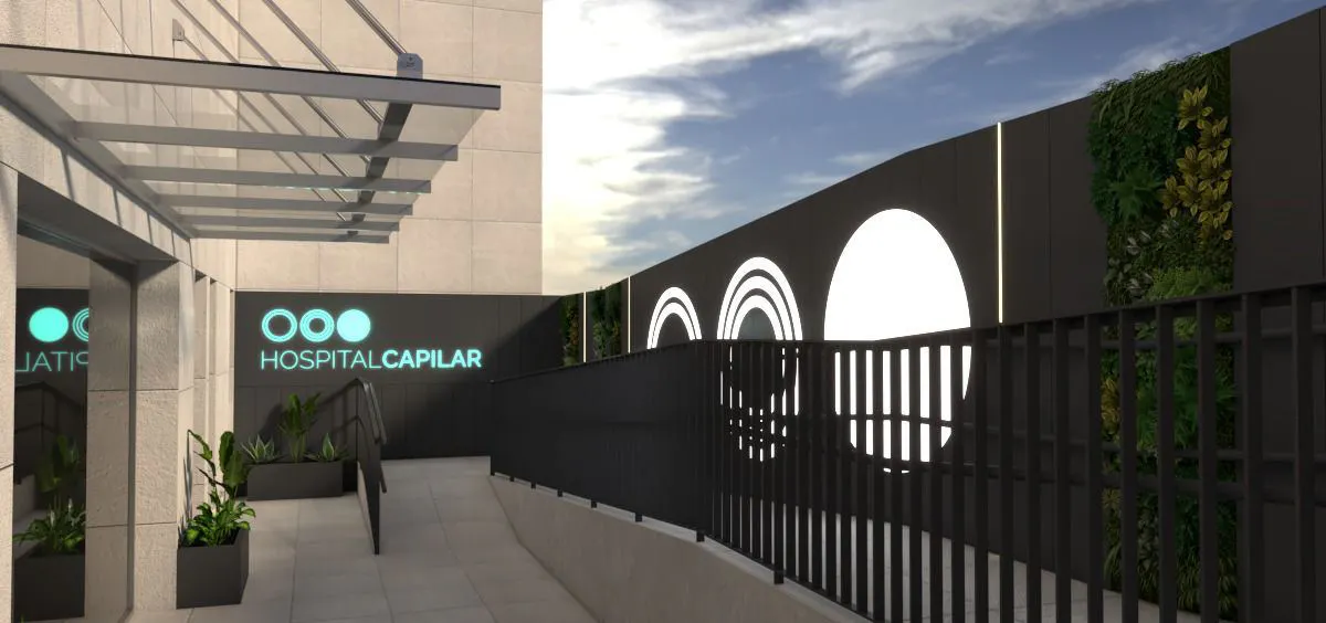 Hospital-Capilar-Madrid entrance