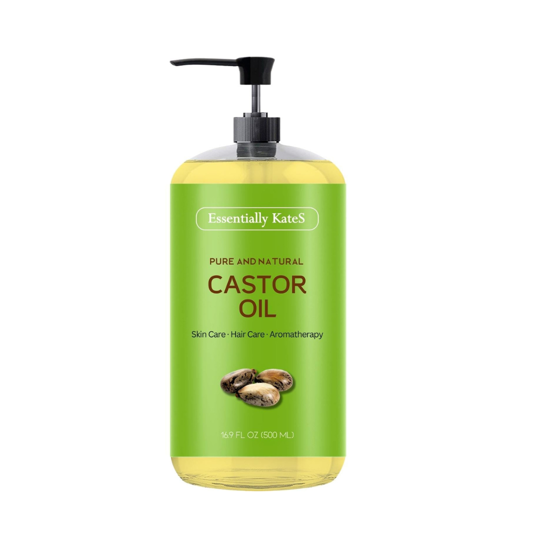 100% Pure Cold-Pressed Castor Oil – 16.9 Fl Oz